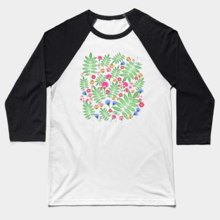 Flatlay Ferns Baseball T-Shirt